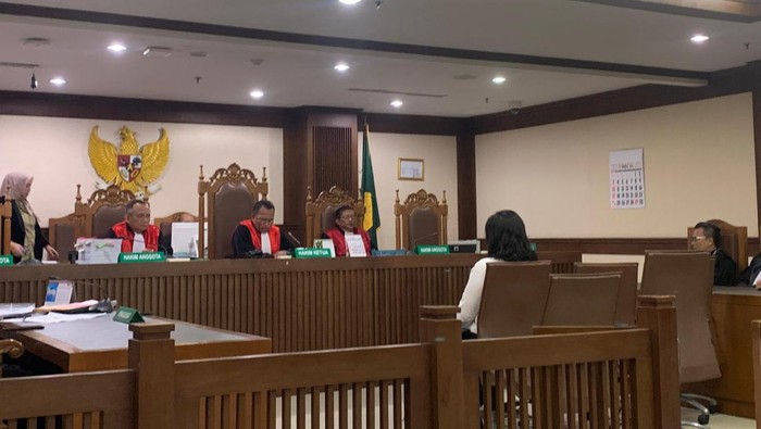 Sidang vonis kasus COO Miss Universe Indonesia (Mulia/detikcom)