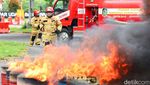 Bandara Banyuwangi Dibakar Demonstran Dalam Simulasi Airport Emergency