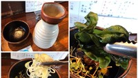 Jika memesan soba dingin seharga 850 yen (Rp 88.000), kamu sudah dapat topping melimpah. Mulai dari telur, rumput laut wakame, lobak parut, dan daun bawang. Foto: soranews24.com /Oona McGee