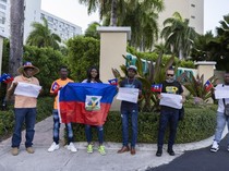 Warga Puerto Rico Ikut Demo Tuntut PM Haiti Mengundurkan Diri