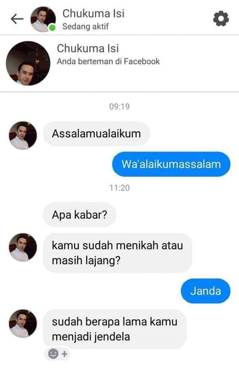 Chat ini jadi kocak karena autocorrect. Ada yang pernah mengalami kejadian serupa? Boleh dong cerita di kolom komentar.