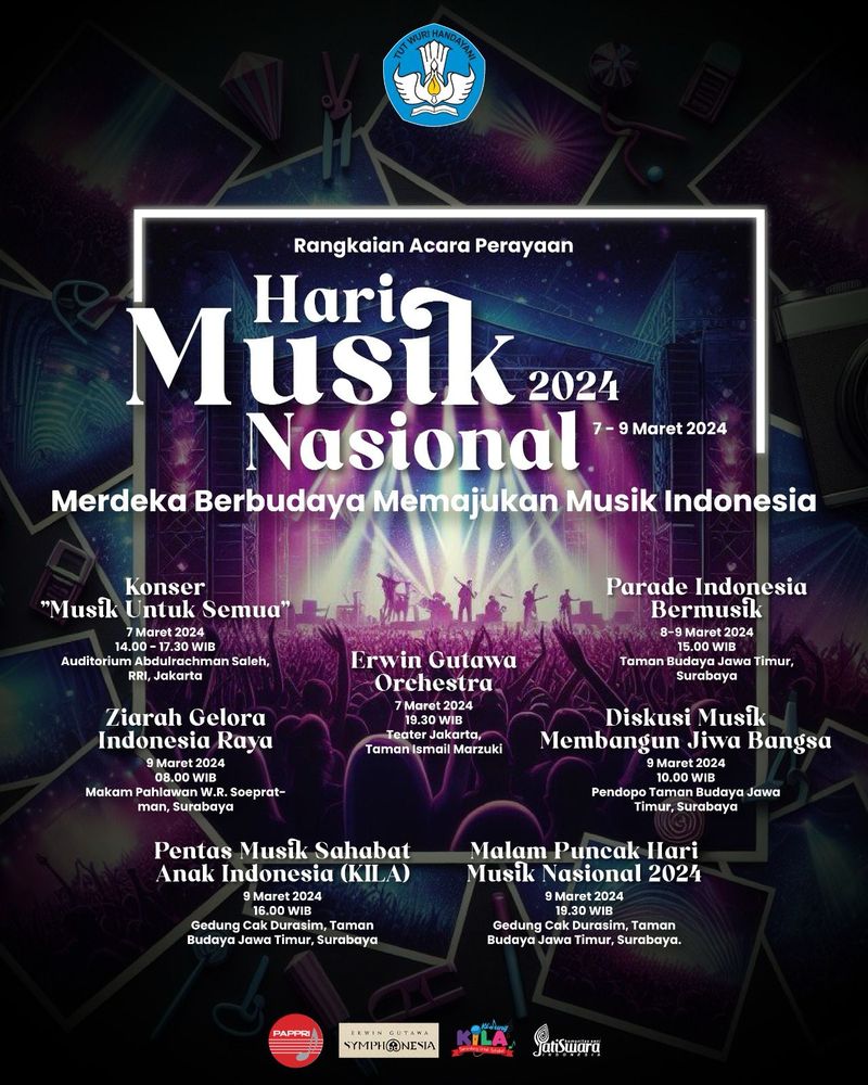 Acara Hari Musik Nasional 2024