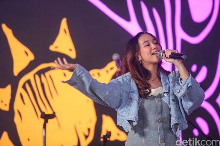Alsa Aqilah saat mengisi acara d'Pop Music Day 2024