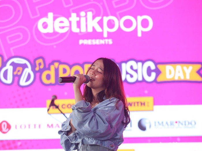 Alsa Aqilah saat mengisi acara dPop Music Day 2024
