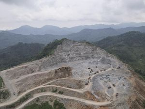 Begini Progres Terbaru Proyek Bendungan Leuwikeris