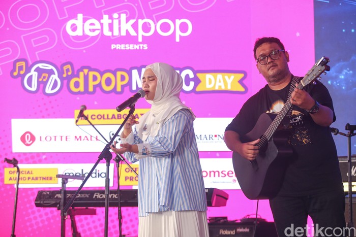 Fatin Shidqia saat ditemui di acara d'Pop Music Day 2024