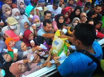 Potret Pangan Murah Diserbu Warga Jelang Ramadan