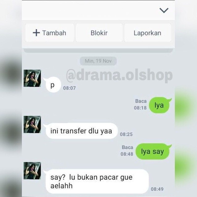 Harus ekstra sabar deh kalau jualan online. Kayaknya nggak cocok buat orang yang kesabarannya setipis tisu.