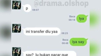 Iya, maaf. Foto: Instagram/drama.olshop