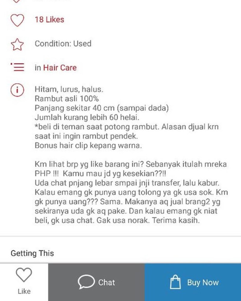 Harus ekstra sabar deh kalau jualan online. Kayaknya nggak cocok buat orang yang kesabarannya setipis tisu.