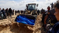 Jumlah korban tewas di Gaza juga kian bertambah akibat genosida Israel.  