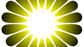 Seperti ada cahaya yang bersinar di bagian tengah. Foto: Brightside