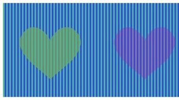 Percaya tidak, bahwa semua hati ini berwarna abu-abu. Foto: Brightside