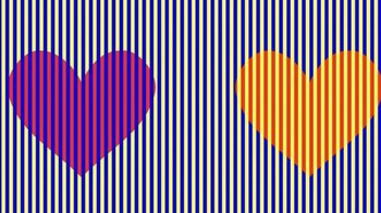 Kedua hati ini punya warna yang sama. Foto: Brightside