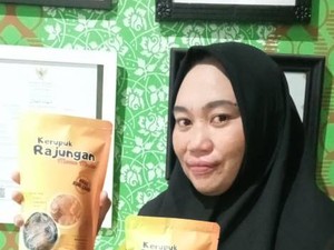 Ini Sosok di Balik Kerupuk Rajungan Mama Muda yang Diendorse Jokowi