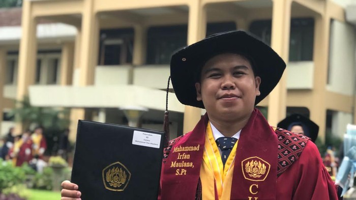 Irfan cum laude Fapet Unpad
