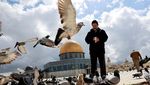 Jelang Ramadan, Masjid Al-Aqsa Sepi Pengunjung