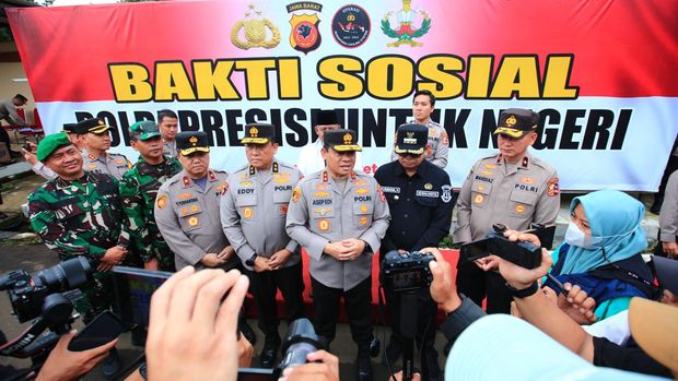 Kaops NCS Polri Irjen Asep Edi Suheri Gelar Baksos Polri Presisi untuk Negeri