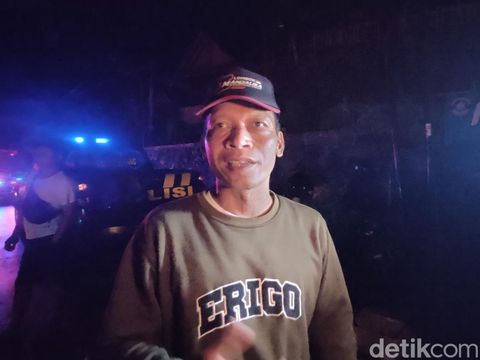 Kapolsek Kalibawang, AKP Zainuri, di lokasi sekitar Cafe dan Bumi Perkemahan Ono Kaline Kalibawang, Kulon Progo, Jumat (8/3/2024) malam.