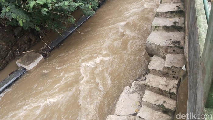 Lokasi santri hanyut di Rancabentang, Ciumbuleuit, Kota Bandung