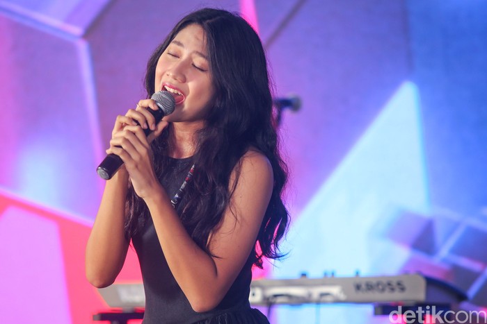 Maisha Kanna di Panggung d'Pop Music Day