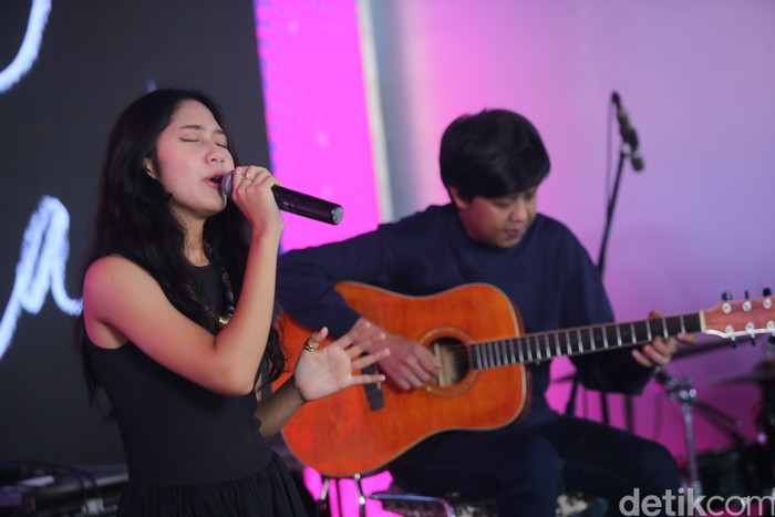 Maisha Kanna di Panggung d'Pop Music Day
