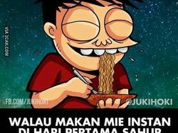 Meme Sahur Hari Pertama, Semangat Masih 29 Hari Lagi!