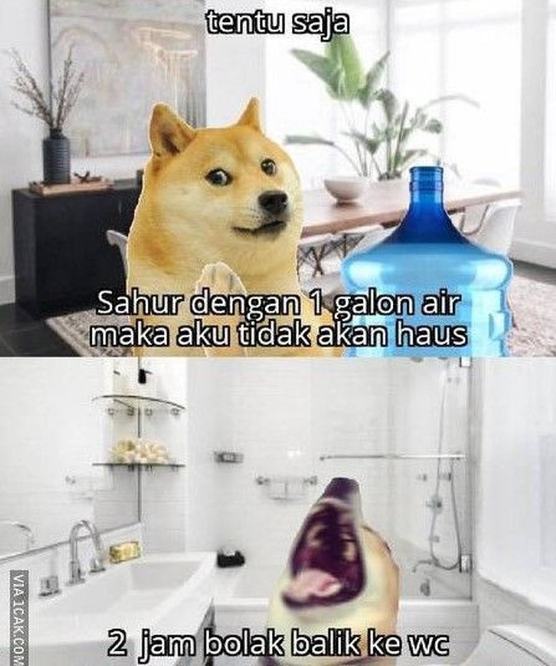 Selamat menjalankan ibadah puasa untuk umat muslim. Yuk, semangat sahurnya agar saat puasa nanti tidak lemas dan dehidrasi.