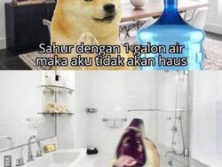 Meme Sahur Hari Pertama, Semangat Masih 29 Hari Lagi!