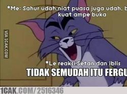 Meme Sahur Hari Pertama, Semangat Masih 29 Hari Lagi!