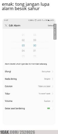 Selamat menjalankan ibadah puasa untuk umat muslim. Yuk, semangat sahurnya agar saat puasa nanti tidak lemas dan dehidrasi.