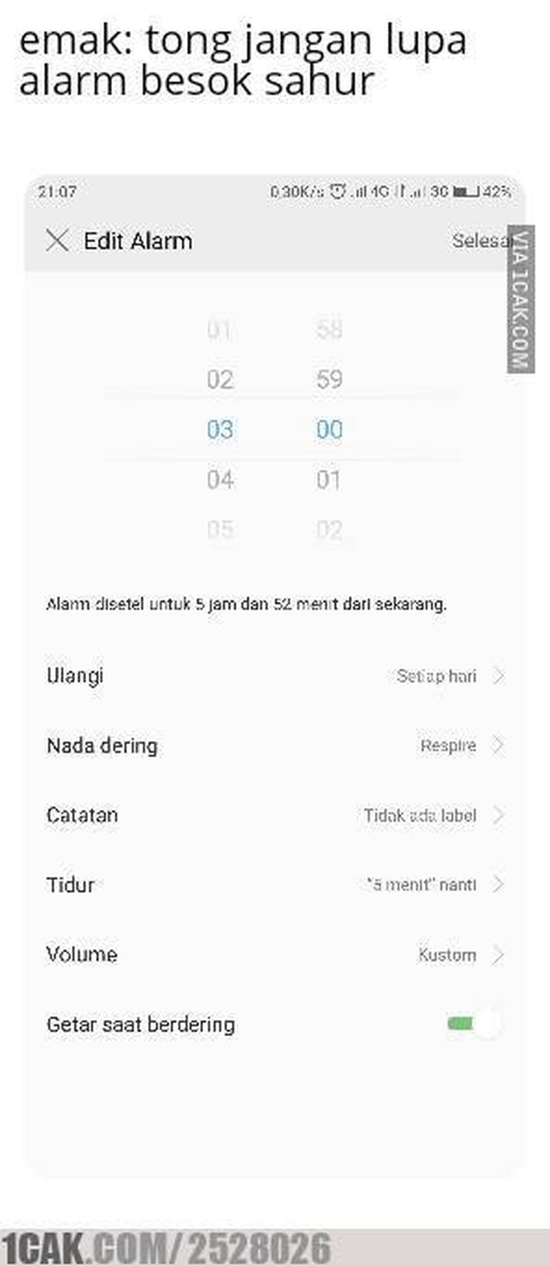 Selamat menjalankan ibadah puasa untuk umat muslim. Yuk, semangat sahurnya agar saat puasa nanti tidak lemas dan dehidrasi.