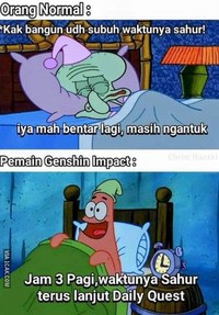 Selamat menjalankan ibadah puasa untuk umat muslim. Yuk, semangat sahurnya agar saat puasa nanti tidak lemas dan dehidrasi.