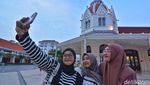 Menikmati Sore di Alun-Alun Suroboyo