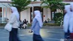 Menikmati Sore di Alun-Alun Suroboyo
