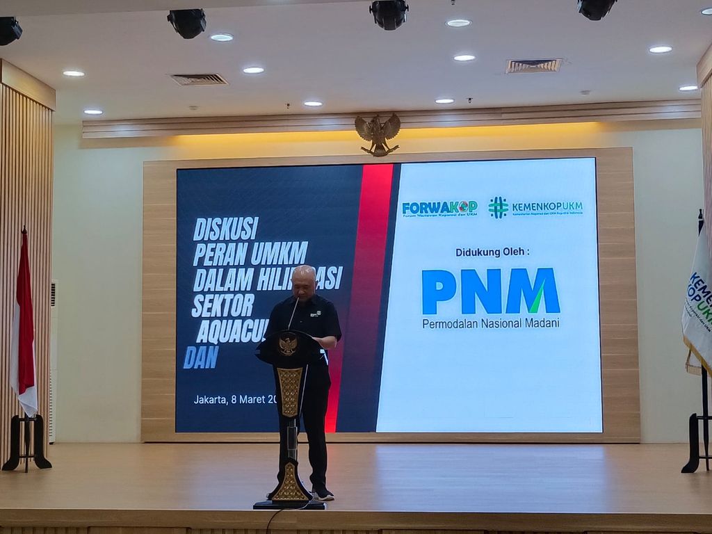 Menteri Koperasi dan Usaha, Kecil, Menengah (Menkop UKM). (վ/Martyasari)