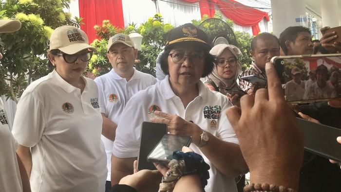 Menteri Lingkungan Hidup dan Kehutanan (LHK) Siti Nurbaya