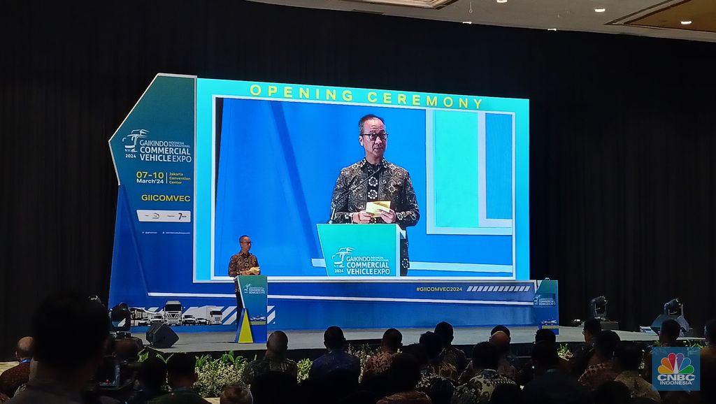Menteri Perindustrian Agus Gumiwang. (CNBC Indonesia/Ferry Sandi)