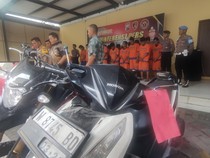Komplotan Curanmor Asal Madura Diringkus Usai Beraksi 9 Kali di Sidoarjo