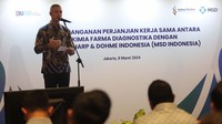 Tak hanya penyakit terkait HPV, kedepannya melalui kerja sama ini, MSD Indonesia dan PT Kimia Farma Diagnostika akan memberikan edukasi mengenai penyakit lainnya yang dapat dicegah oleh vaksinasi, seperti pneumonia, varicella, Measles Mumps Rubella (MMR), dan diare rotavirus. 