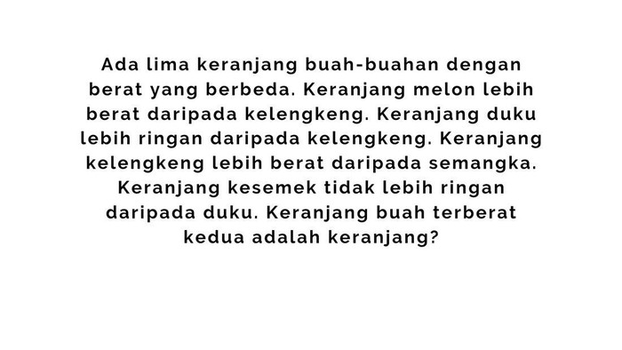 Teka-teki Ini Susah Banget! Terakhir Ada yang Jawab Benar, Otaknya Berasap