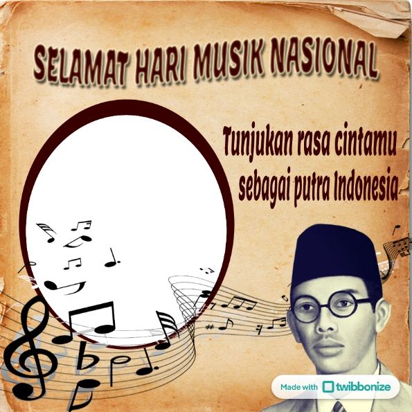 Twibbon Hari Musik Nasional 2024
