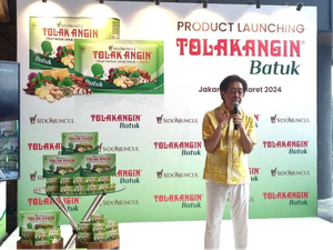 Sido Muncul Luncurkan Tolak Angin Batuk, Solusi Redakan Gatal Tenggorokan