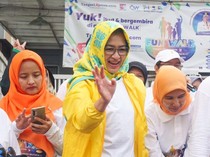 Airin Respons Komika Marshel Diusung Gerindra Jadi Cawawalkot Tangsel
