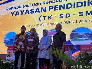 Basuki Rehabilitasi 50 Sekolah Atas Usul Istri: Terima Kasih Bu, I Love You