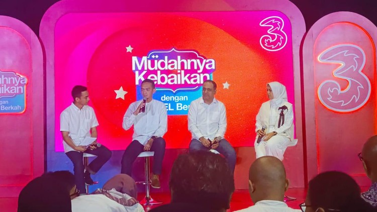 IOH melalui brand Tri, meluncurkan kampanye semarakkan bulan Ramadan. Kampanye ini mengajak masyarakat berbuat kebaikan lewat sedekah kuota.