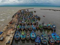 Cuaca Buruk, Nelayan di Pantura Tuban Tidak Melaut