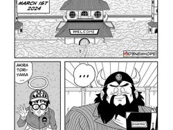 Son Goku Menangis, Fan Art Duka Cita untuk Akira Toriyama