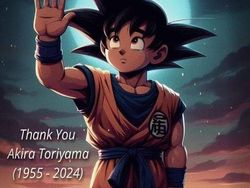Son Goku Menangis, Fan Art Duka Cita untuk Akira Toriyama