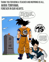 Fanart Duka Cita Akira Toriyama Meninggal